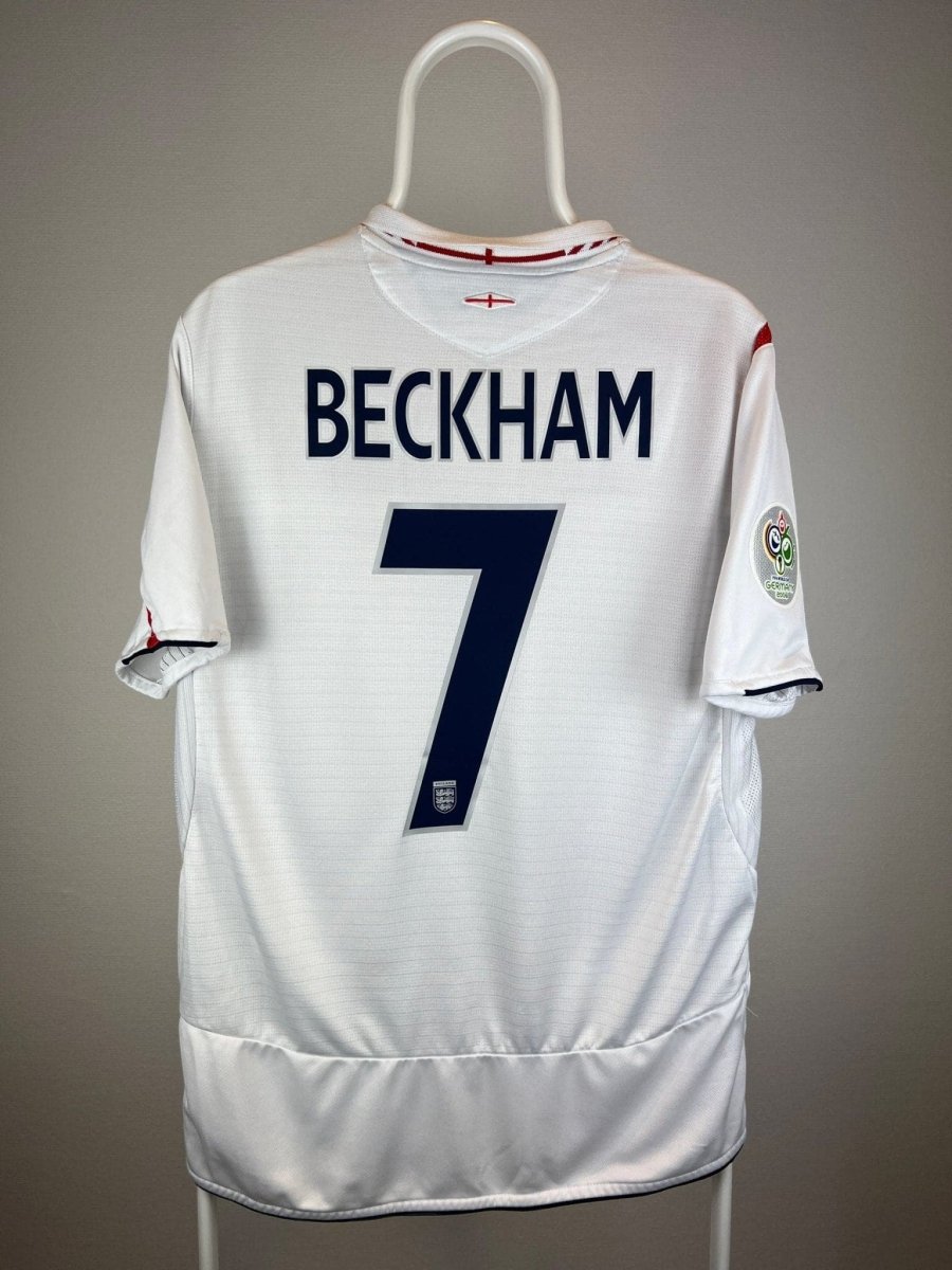 David Beckham - England 2006 hjemmebane trøje M 🏴󠁧󠁢󠁥󠁮󠁧󠁿 Fodboldshoppen_dk 1