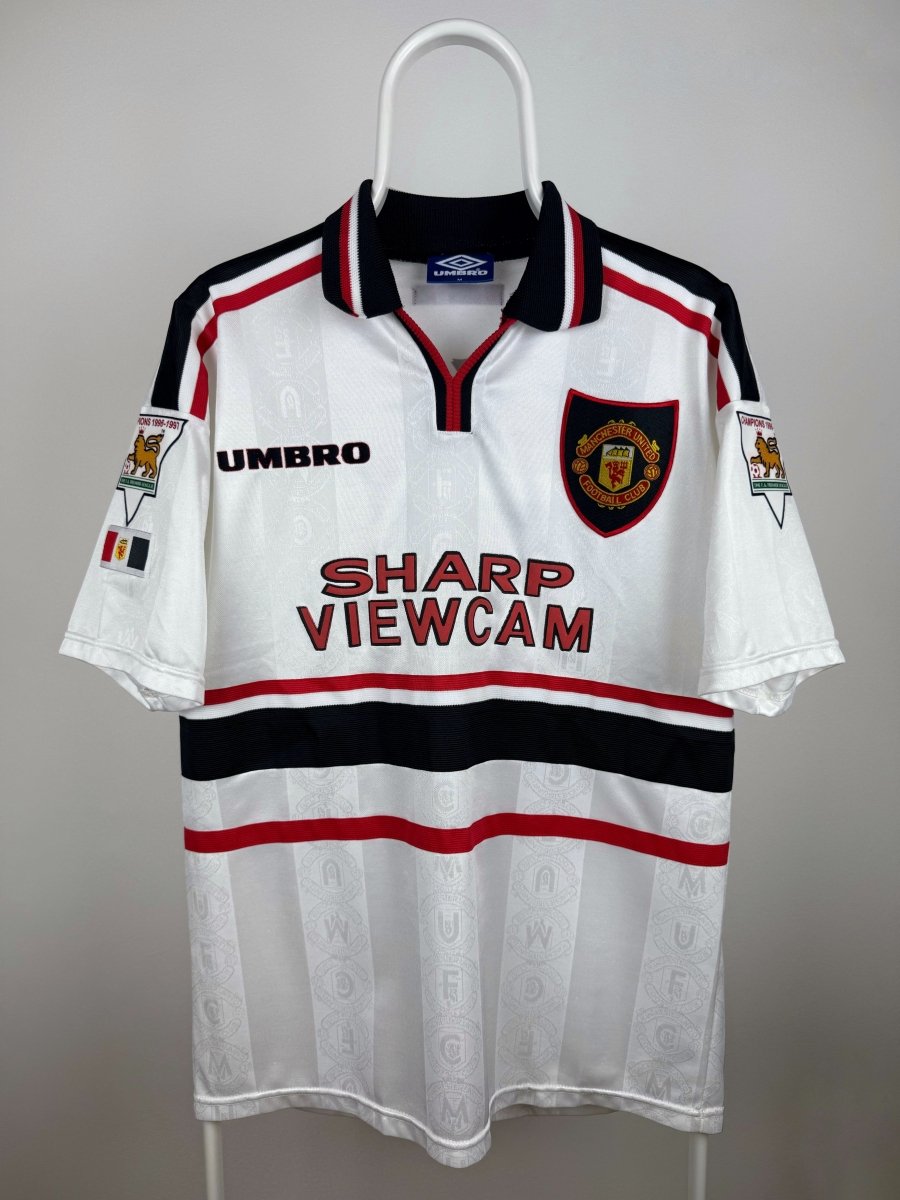 David Beckham - Manchester United 1997/98 udebane trøje M 🏴󠁧󠁢󠁥󠁮󠁧󠁿 Fodboldshoppen_dk 2