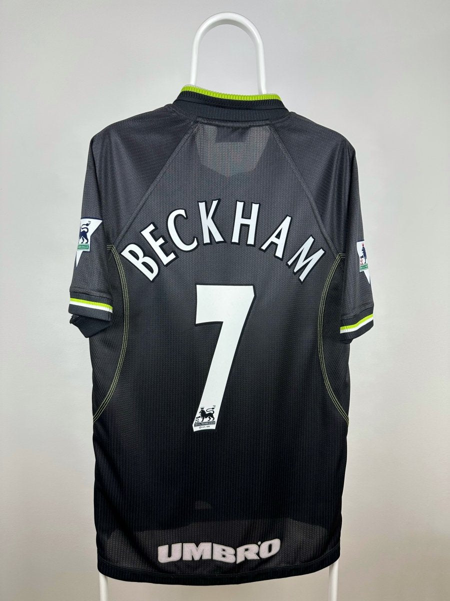 David Beckham - Manchester United 1998/99 udebane trøje M 🏴󠁧󠁢󠁥󠁮󠁧󠁿 Fodboldshoppen_dk 1