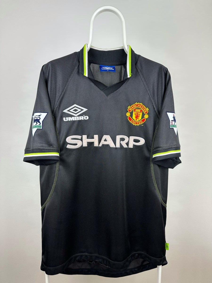 David Beckham - Manchester United 1998/99 udebane trøje M 🏴󠁧󠁢󠁥󠁮󠁧󠁿 Fodboldshoppen_dk 2