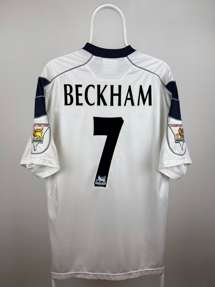 David Beckham - Manchester United 2000/01 udebane trøje XL 🏴󠁧󠁢󠁥󠁮󠁧󠁿 Fodboldshoppen_dk 1