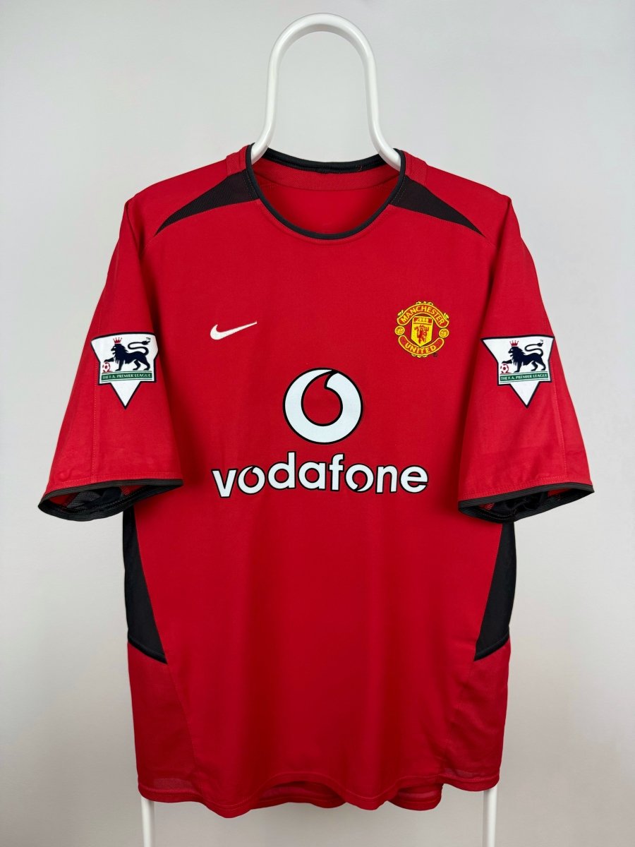 David Beckham - Manchester United 2002/03 hjemmebane trøje M 🏴󠁧󠁢󠁥󠁮󠁧󠁿 Fodboldshoppen_dk 2