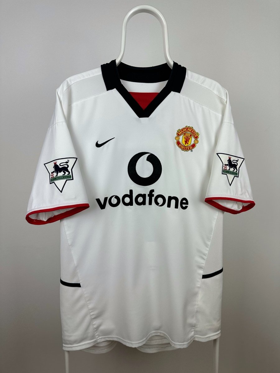 David Beckham - Manchester United 2002/03 udebane trøje L 🏴󠁧󠁢󠁥󠁮󠁧󠁿 Fodboldshoppen_dk 2