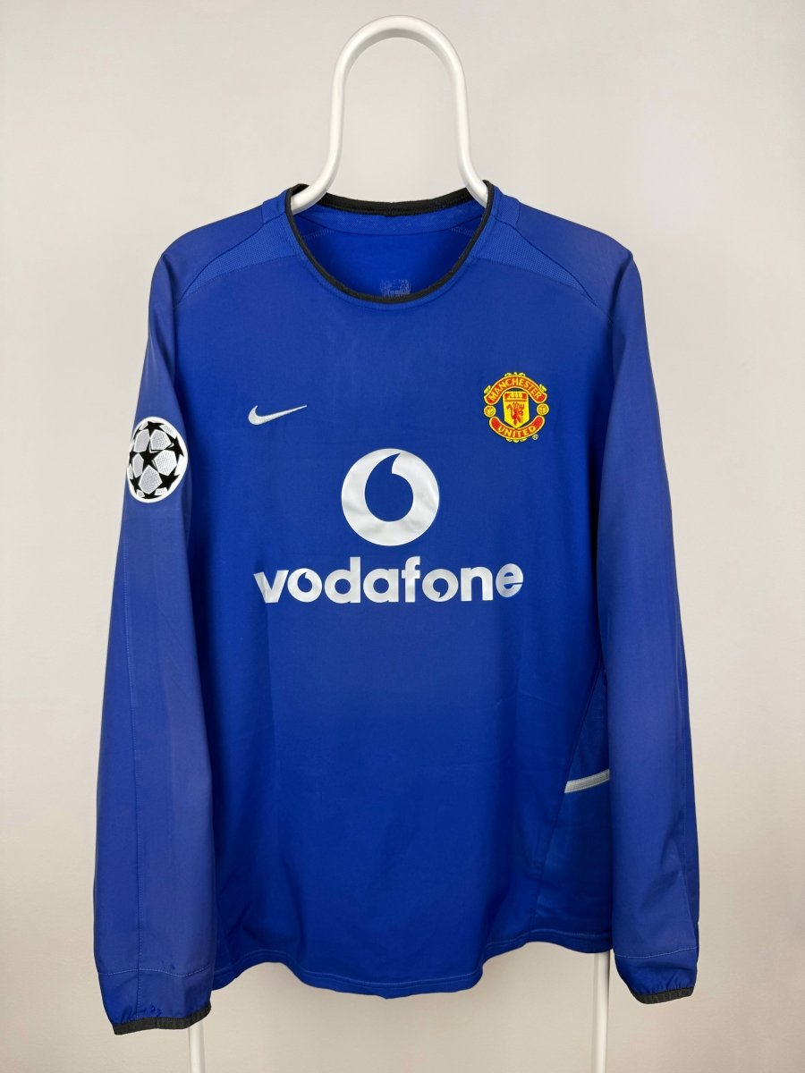 David Beckham - Manchester United 2002/03 udebane trøje M 🏴󠁧󠁢󠁥󠁮󠁧󠁿 Fodboldshoppen_dk 2