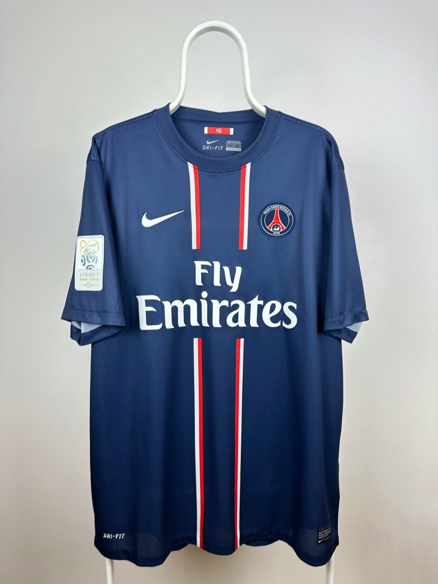 David Beckham - Paris Saint Germain 2012/13 hjemmebane trøje XL 🏴󠁧󠁢󠁥󠁮󠁧󠁿 Fodboldshoppen_dk 2