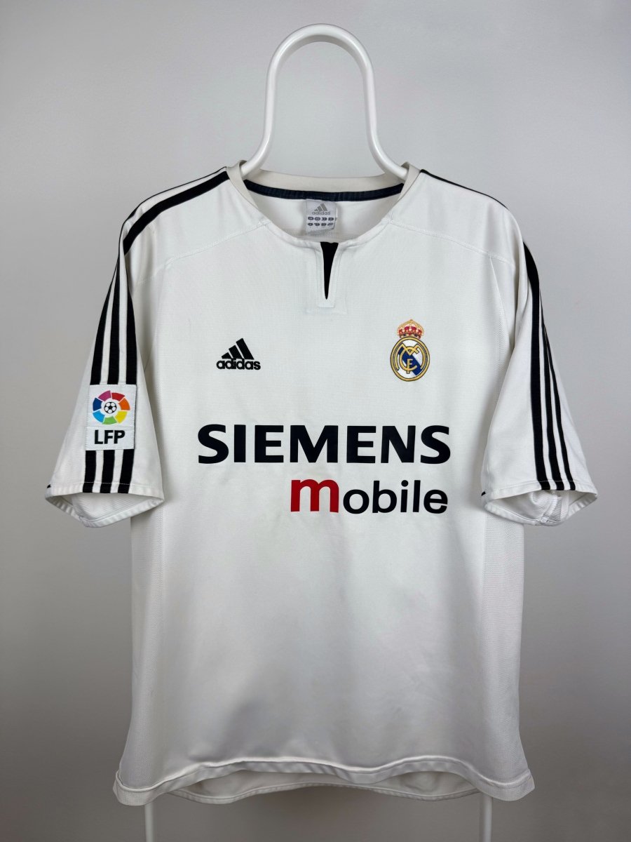 David Beckham - Real Madrid 2003/04 hjemmebane trøje L 🏴󠁧󠁢󠁥󠁮󠁧󠁿 Fodboldshoppen_dk 2