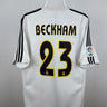 David Beckham - Real Madrid 2003/04 hjemmebane trøje L 🏴󠁧󠁢󠁥󠁮󠁧󠁿 Fodboldshoppen_dk 1