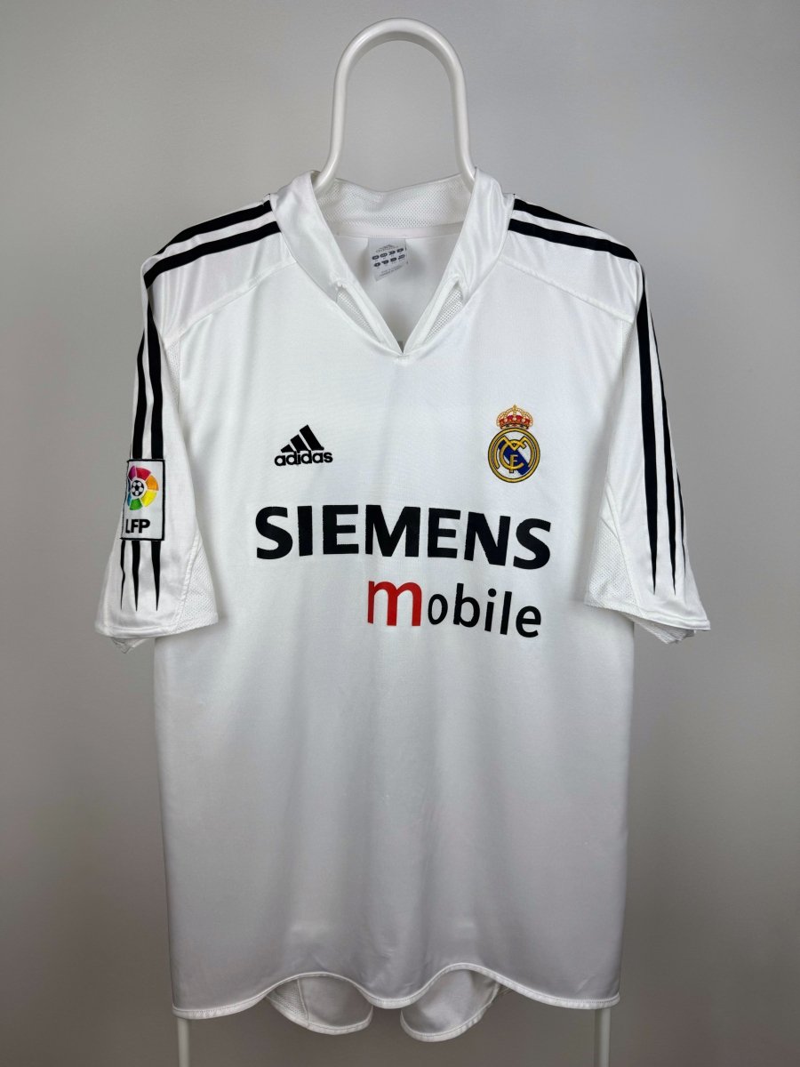 David Beckham - Real Madrid 2004/05 hjemmebane trøje XL 🏴󠁧󠁢󠁥󠁮󠁧󠁿 Fodboldshoppen_dk 2