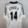 David Ginola - Tottenham 1999/00 hjemmebane trøje M 🇫🇷 Fodboldshoppen_dk 1