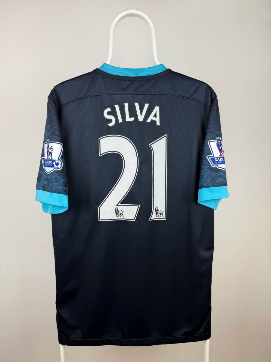 David Silva - Manchester City 2015/16 udebane trøje M 🇪🇸 Fodboldshoppen_dk 1