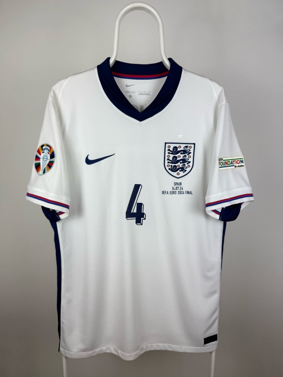 Declan Rice - England 2024 finale trøje L 🏴󠁧󠁢󠁥󠁮󠁧󠁿 Fodboldshoppen_dk 2