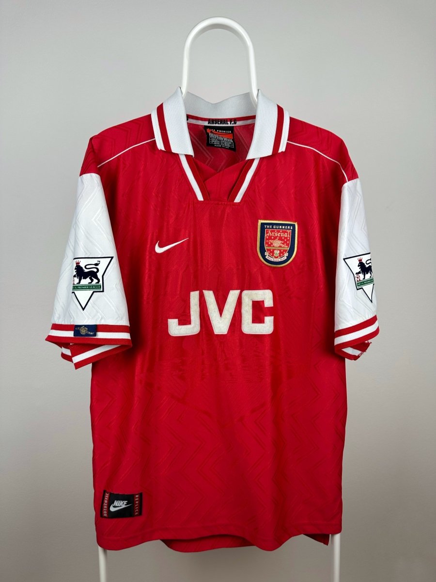 Dennis Bergkamp - Arsenal 1997/98 hjemmebane trøje XL 🇳🇱 Fodboldshoppen_dk 2