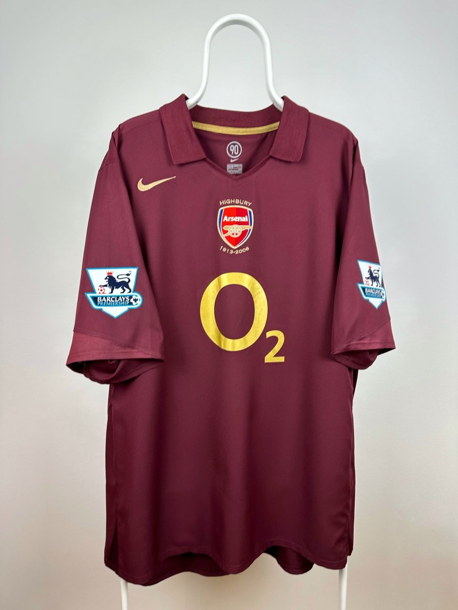 Dennis Bergkamp - Arsenal 2005/06 hjemmebane trøje XXL 🇳🇱 Fodboldshoppen_dk 2