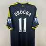 Didier Drogba - Chelsea 2009/10 udebane trøje XL 🇨🇮 Fodboldshoppen_dk 1