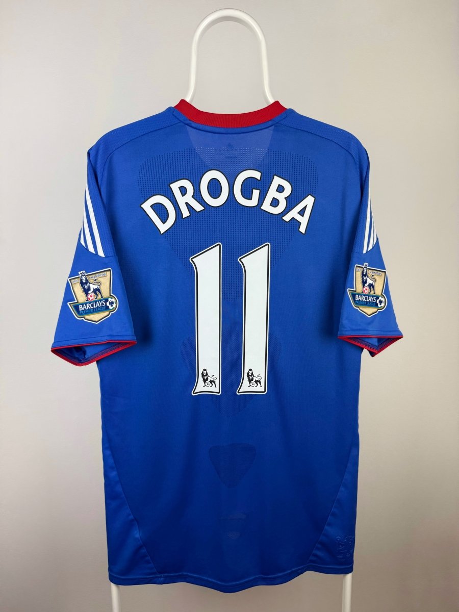 Didier Drogba - Chelsea 2010/11 hjemmebane trøje L 🇨🇮 Fodboldshoppen_dk 1