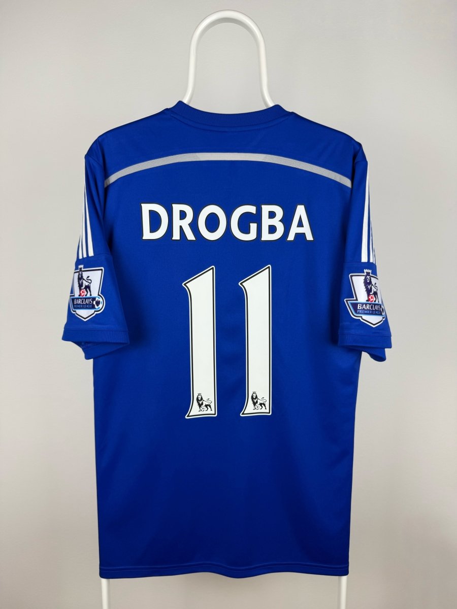 Didier Drogba - Chelsea 2014/15 hjemmebane trøje L 🇨🇮 Fodboldshoppen_dk 1