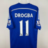 Didier Drogba - Chelsea 2014/15 hjemmebane trøje L 🇨🇮 Fodboldshoppen_dk 1