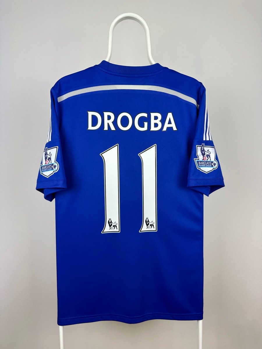 Didier Drogba - Chelsea 2014/15 hjemmebane trøje M 🇨🇮 Fodboldshoppen_dk 1