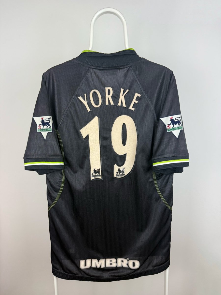 Dwight Yorke - Manchester United 1998/99 udebane trøje M 🇹🇹 Fodboldshoppen_dk 1