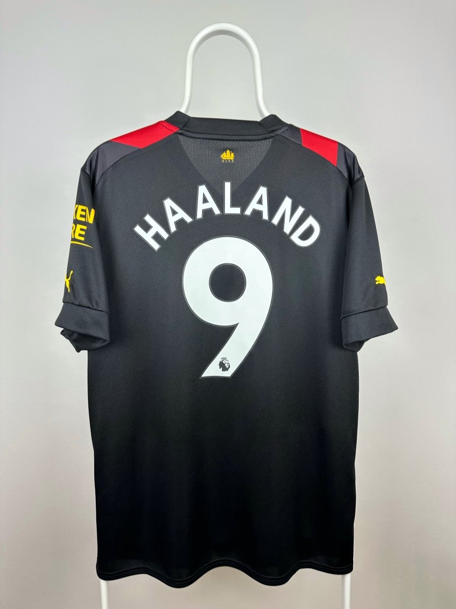 Erling Haaland - Manchester City 2022/23 udebane trøje L 🇳🇴 Fodboldshoppen_dk 1