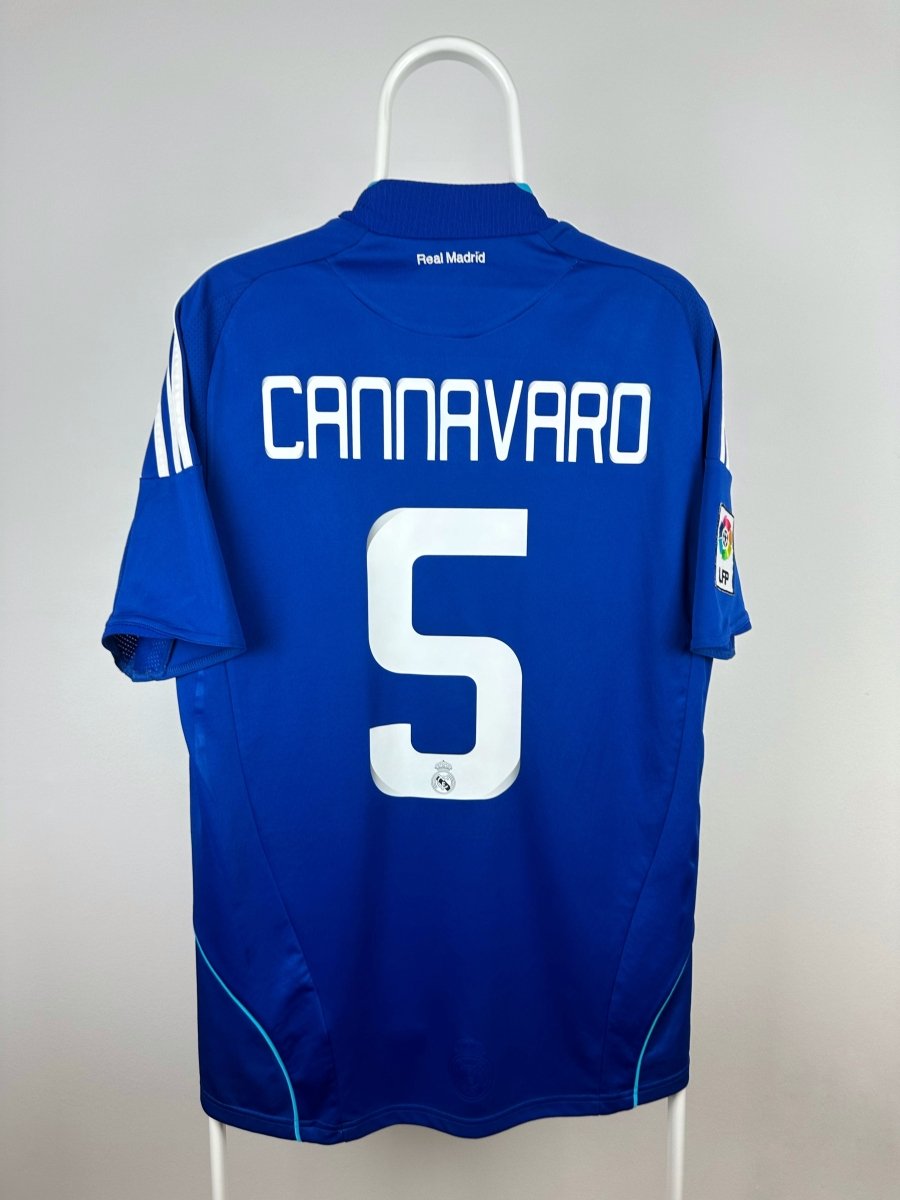 Fabio Cannavaro - Real Madrid 2008/09 udebane trøje M 🇮🇹 Fodboldshoppen_dk 1