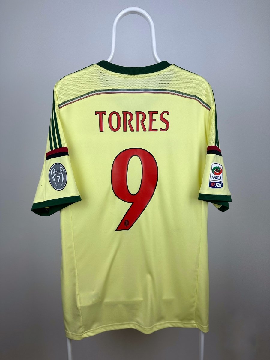 Fernando Torres - AC Milan 2014/15 udebane trøje XL 🇪🇸 Fodboldshoppen_dk 1