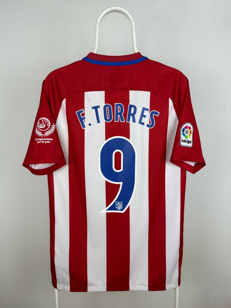 Fernando Torres - Atletico Madrid 2016/17 hjemmebane trøje M 🇪🇸 Fodboldshoppen_dk 1