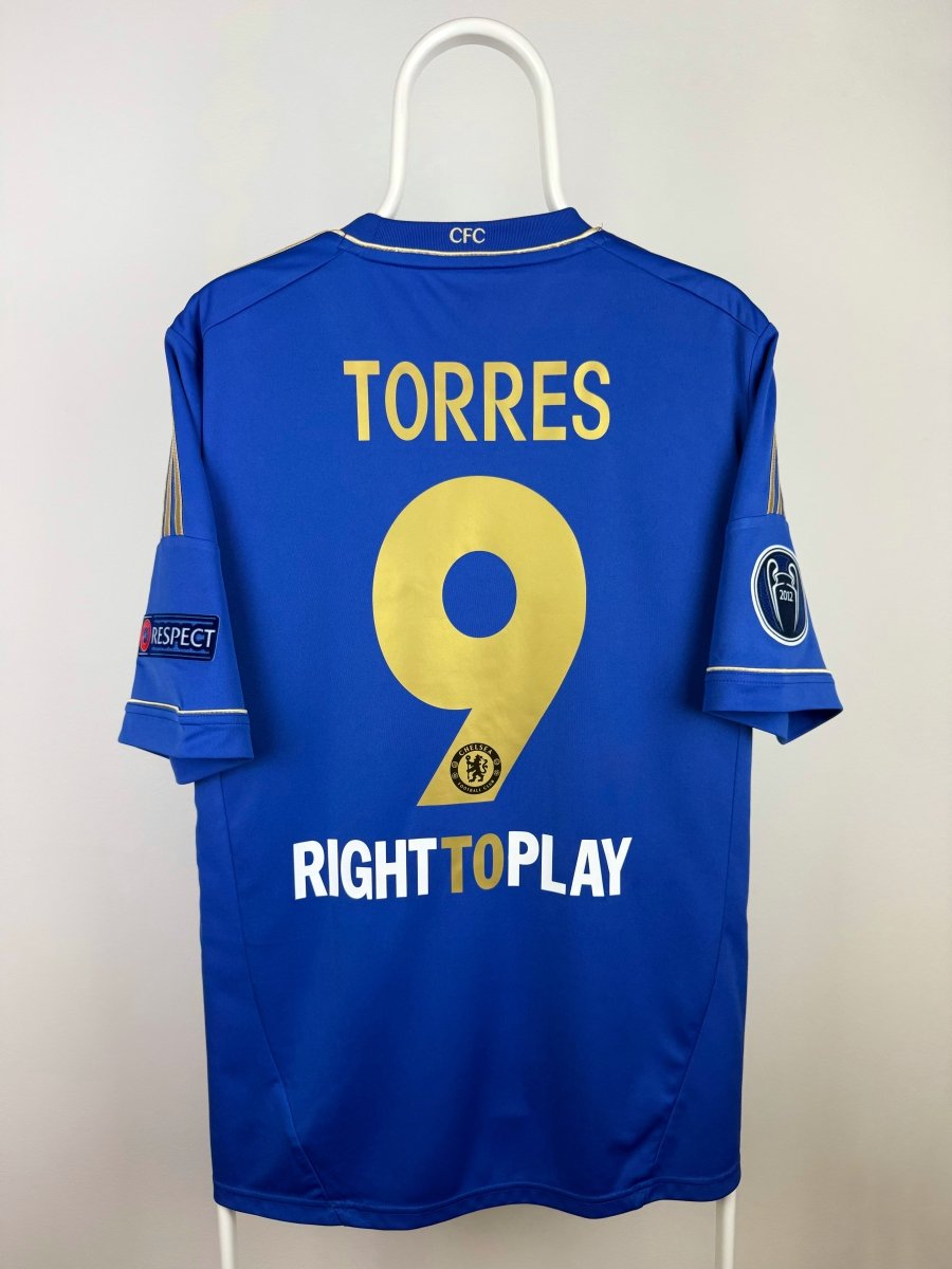 Fernando Torres - Chelsea 2012/13 hjemmebane trøje L 🇪🇸 Fodboldshoppen_dk 1