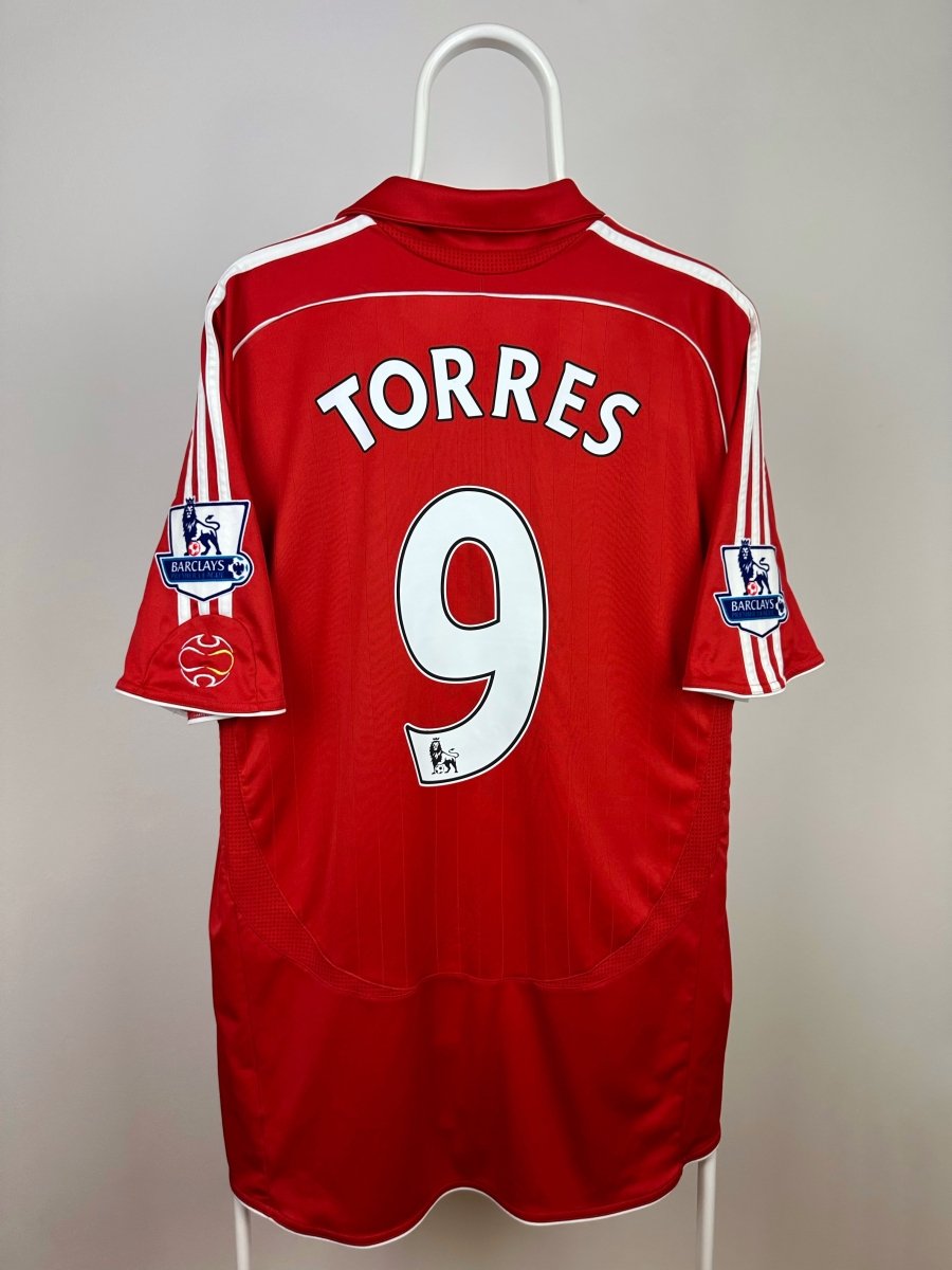 Fernando Torres - Liverpool 2007/08 hjemmebane trøje XL 🇪🇸 Fodboldshoppen_dk 1