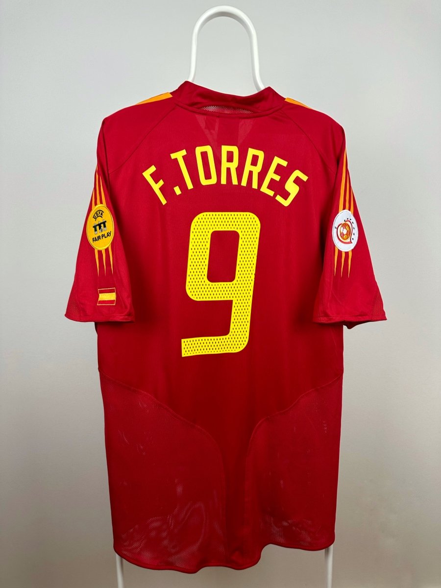 Fernando Torres - Spanien 2004 hjemmebane trøje XL 🇪🇸 Fodboldshoppen_dk 1