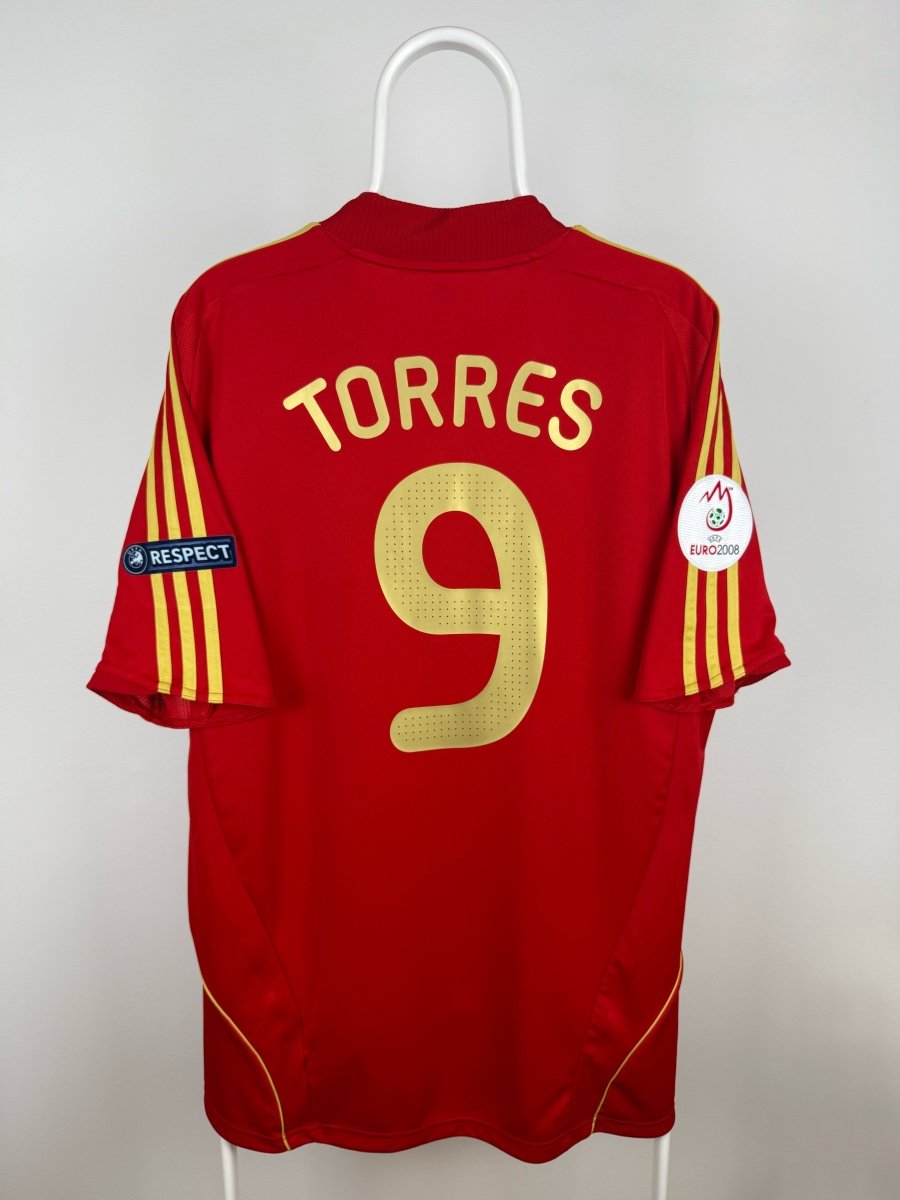 Fernando Torres - Spanien 2008 hjemmebane trøje L 🇪🇸 Fodboldshoppen_dk 1