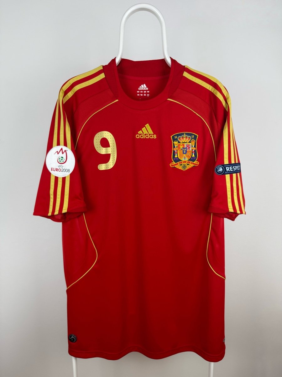 Fernando Torres - Spanien 2008 hjemmebane trøje L 🇪🇸 Fodboldshoppen_dk 2