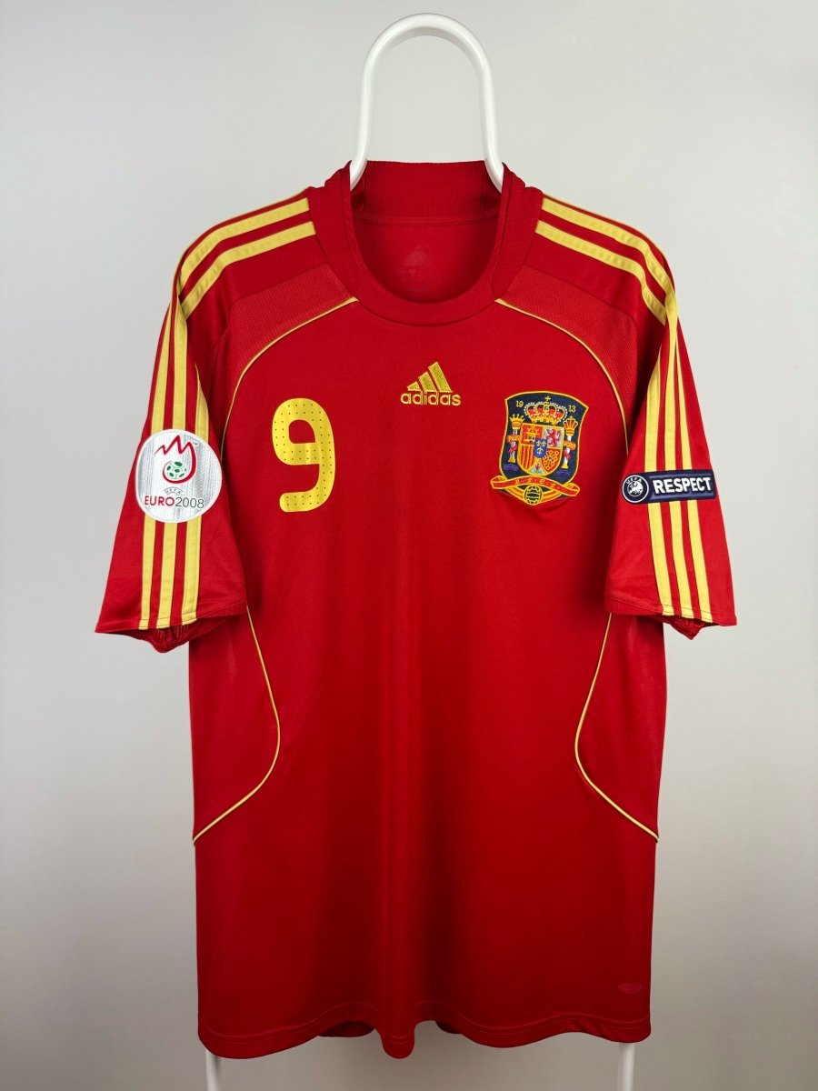 Fernando Torres - Spanien 2008 hjemmebane trøje L 🇪🇸 Fodboldshoppen_dk 2