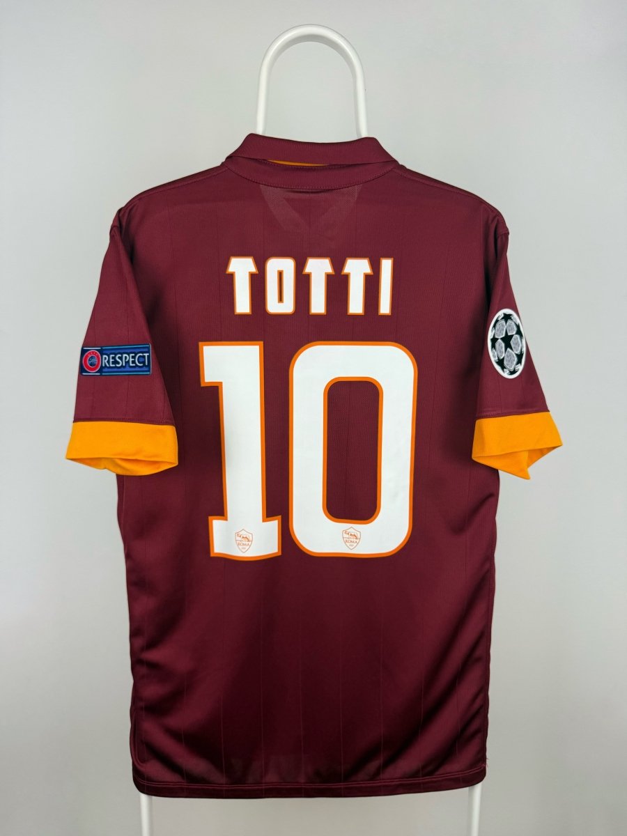 Francesco Totti - Roma 2014/15 hjemmebane trøje M 🇮🇹 Fodboldshoppen_dk 1