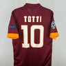 Francesco Totti - Roma 2014/15 hjemmebane trøje M 🇮🇹 Fodboldshoppen_dk 1