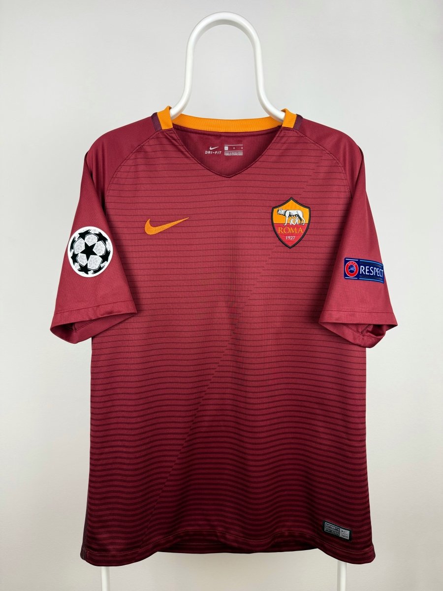 Francesco Totti - Roma 2016/17 hjemmebane trøje L 🇮🇹 Fodboldshoppen_dk 2