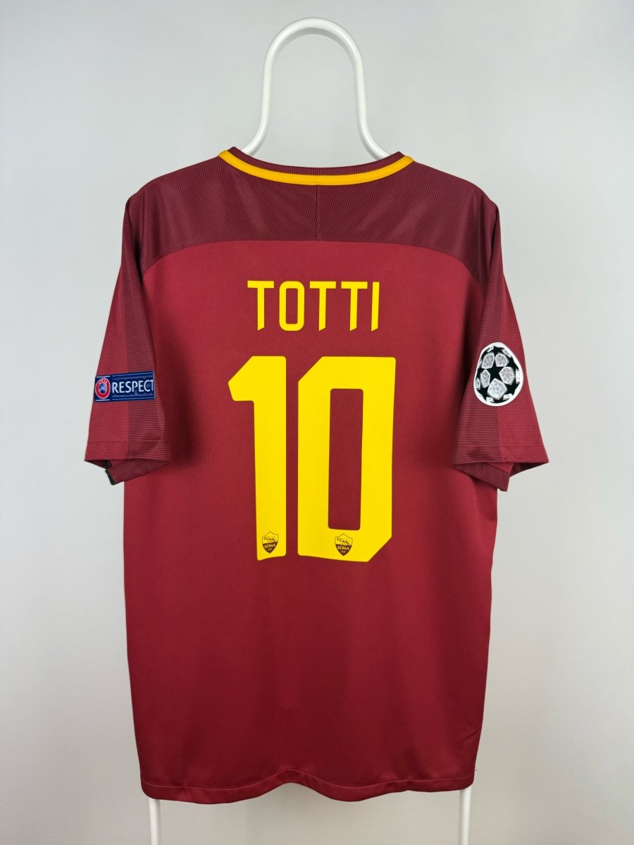 Francesco Totti - Roma 2017/18 hjemmebane trøje XL 🇮🇹 Fodboldshoppen_dk 1
