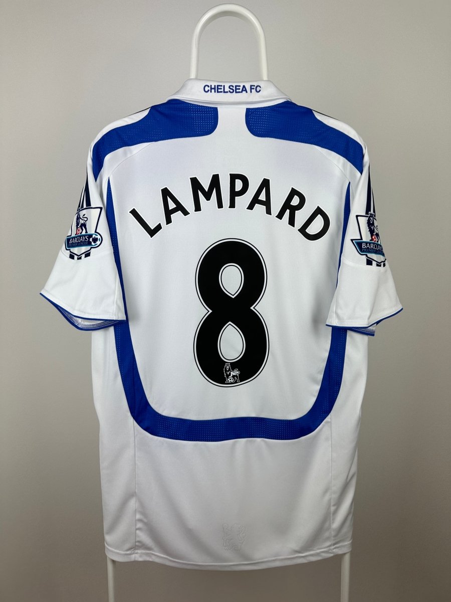 Frank Lampard - Chelsea 2007/08 udebane trøje M 🏴󠁧󠁢󠁥󠁮󠁧󠁿 Fodboldshoppen_dk 1