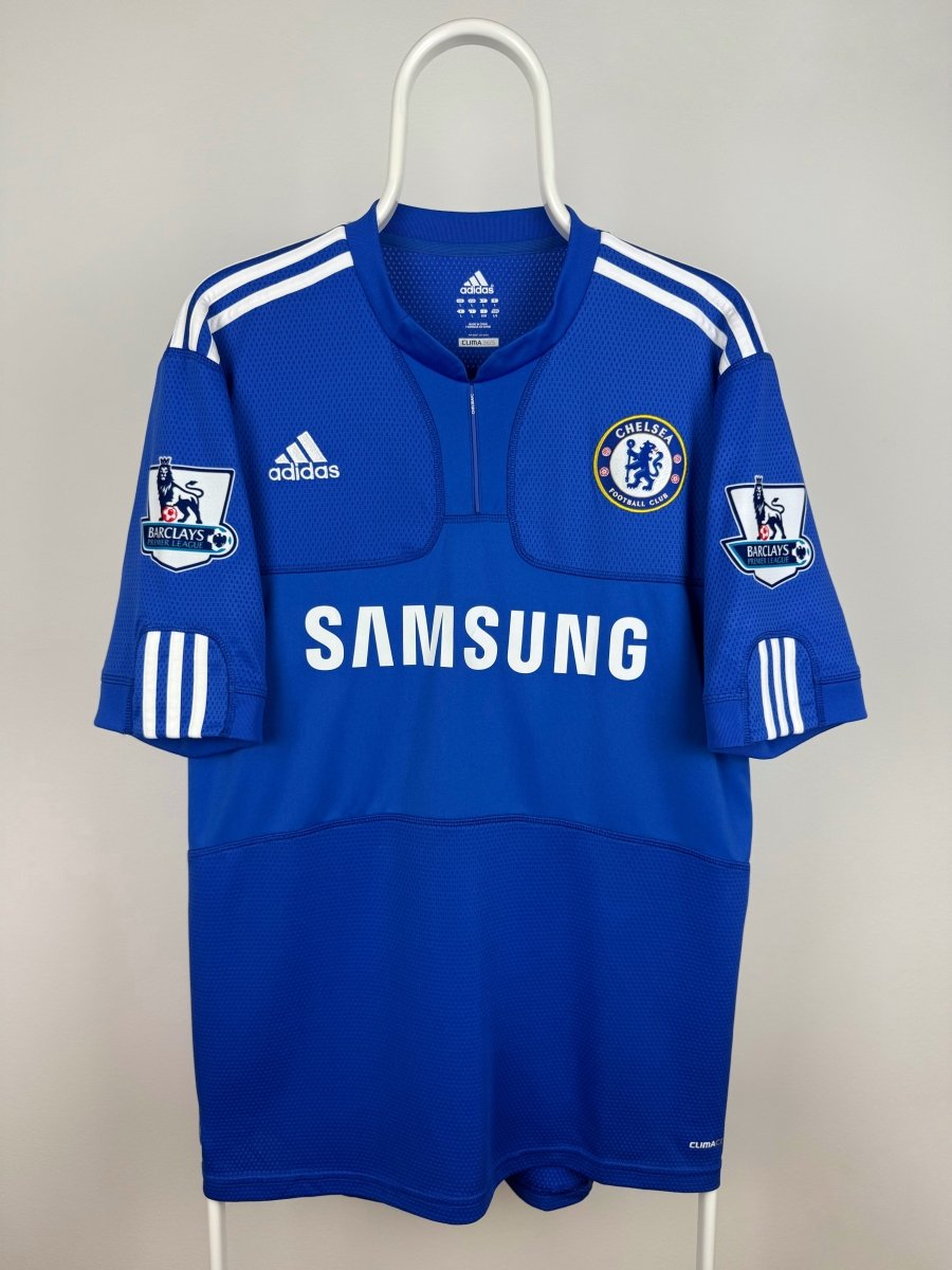 Frank Lampard - Chelsea 2009/10 hjemmebane trøje L 🏴󠁧󠁢󠁥󠁮󠁧󠁿 Fodboldshoppen_dk 2
