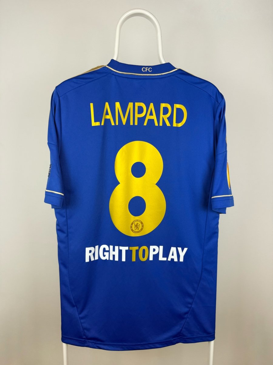 Frank Lampard - Chelsea 2012/13 finale trøje M 🏴󠁧󠁢󠁥󠁮󠁧󠁿 Fodboldshoppen_dk 1