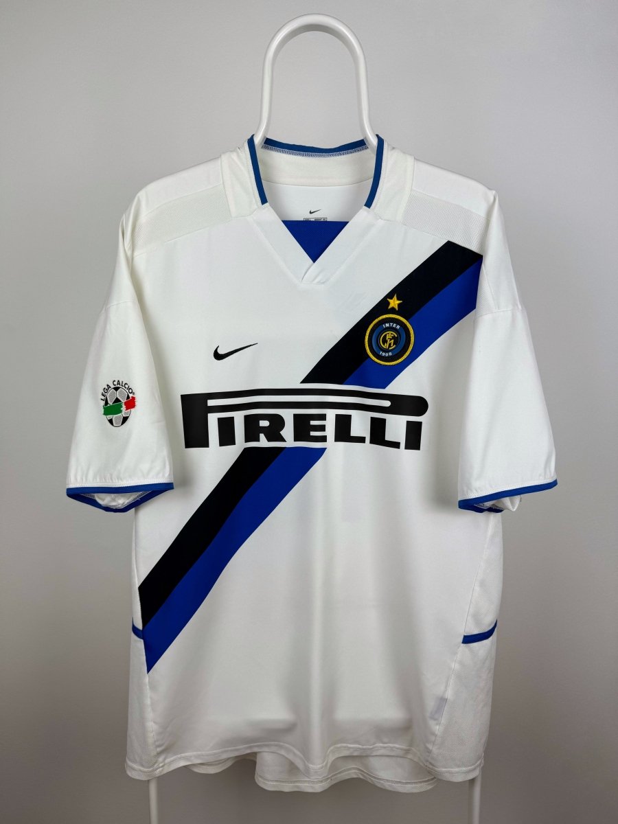 Gabriel Batistuta - Inter 2002/03 udebane trøje L 🇦🇷 Fodboldshoppen_dk 2