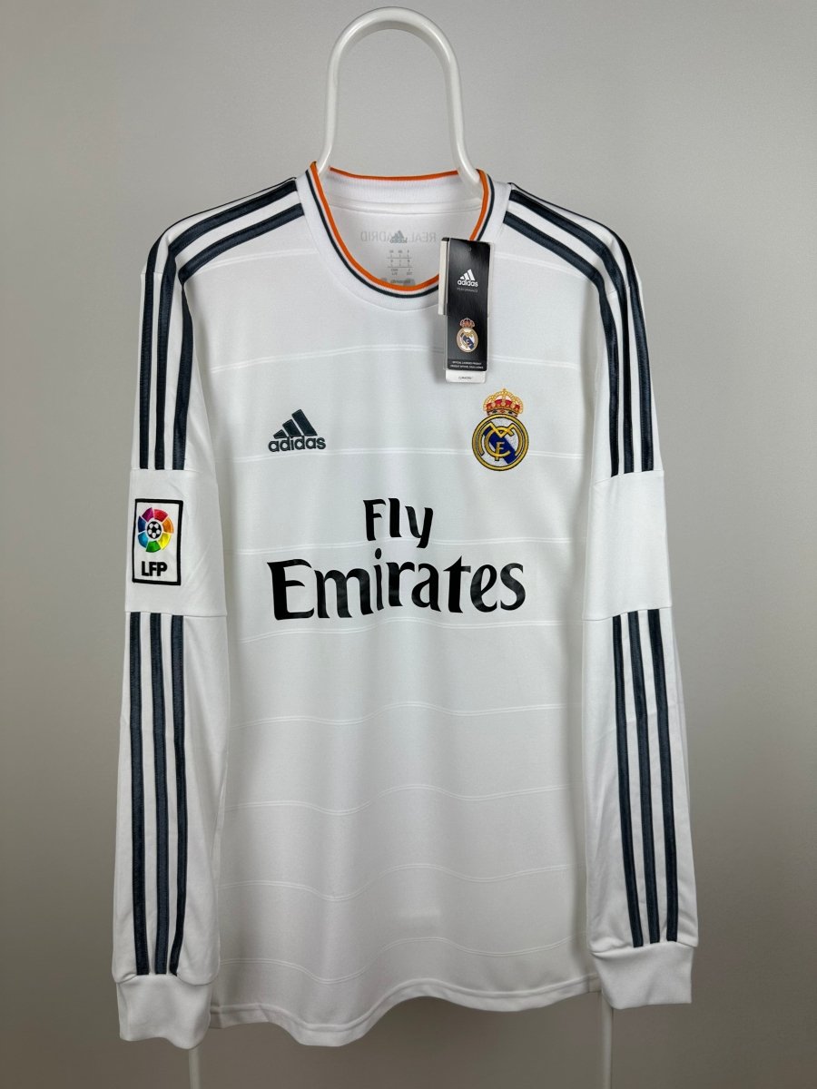 Gareth Bale - Real Madrid 2013/14 hjemmebane trøje L 🏴󠁧󠁢󠁷󠁬󠁳󠁿 Fodboldshoppen_dk 2