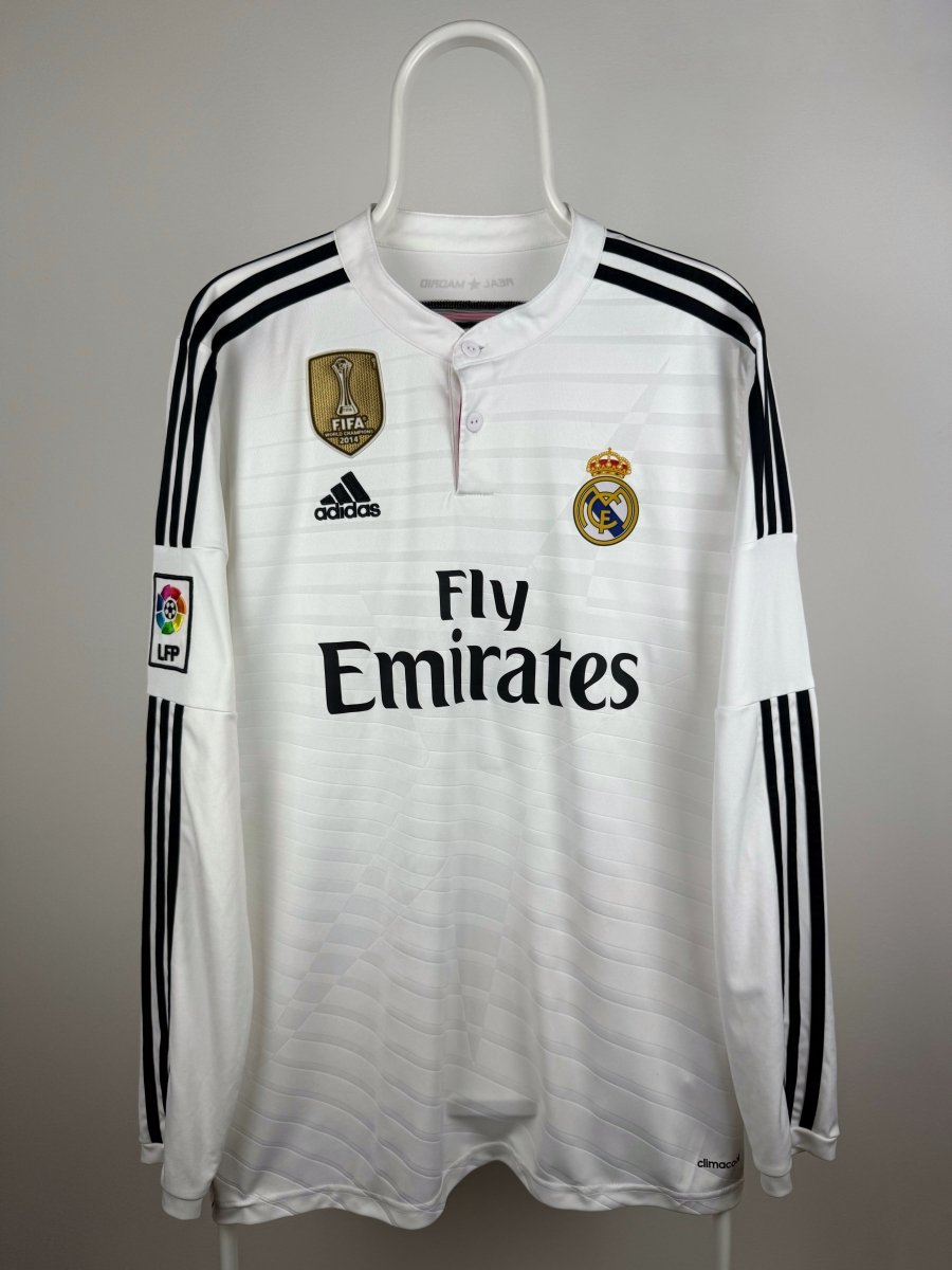 Gareth Bale - Real Madrid 2014/15 hjemmebane trøje L 🏴󠁧󠁢󠁷󠁬󠁳󠁿 Fodboldshoppen_dk 2