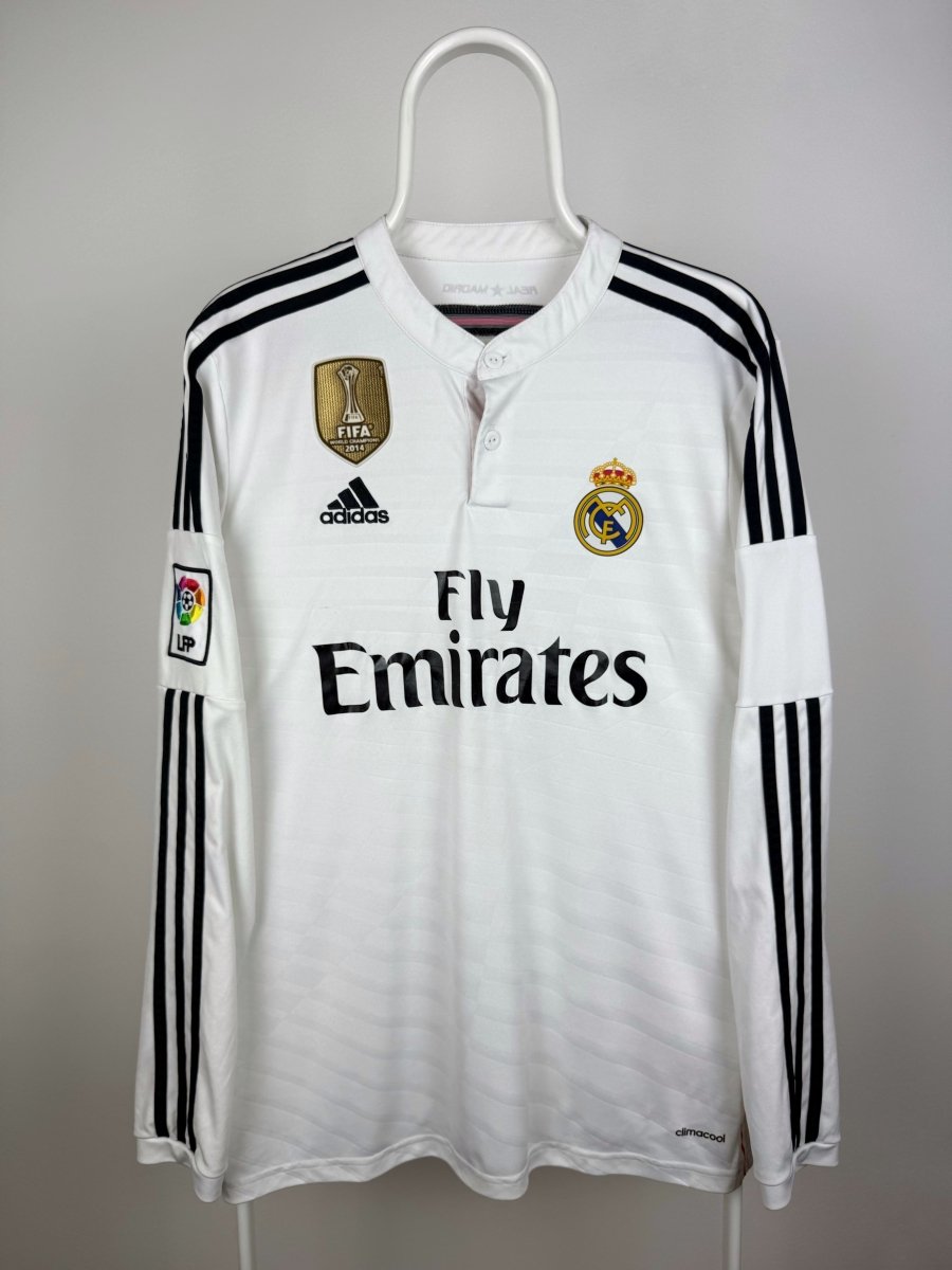 Gareth Bale - Real Madrid 2014/15 hjemmebane trøje M 🏴󠁧󠁢󠁷󠁬󠁳󠁿 Fodboldshoppen_dk 2