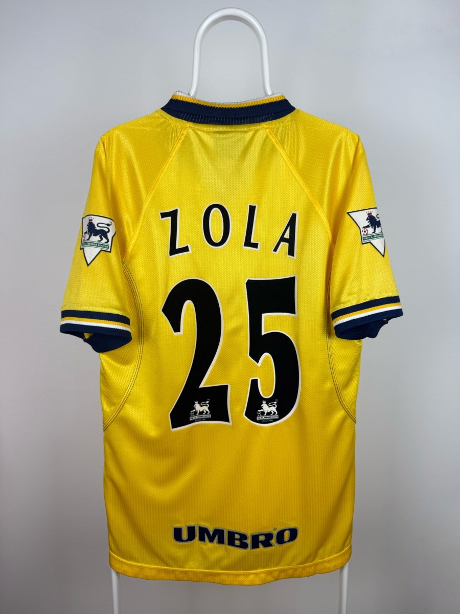 Gianfranco Zola - Chelsea 1998/00 tredje trøje M 🇮🇹 Fodboldshoppen_dk 1