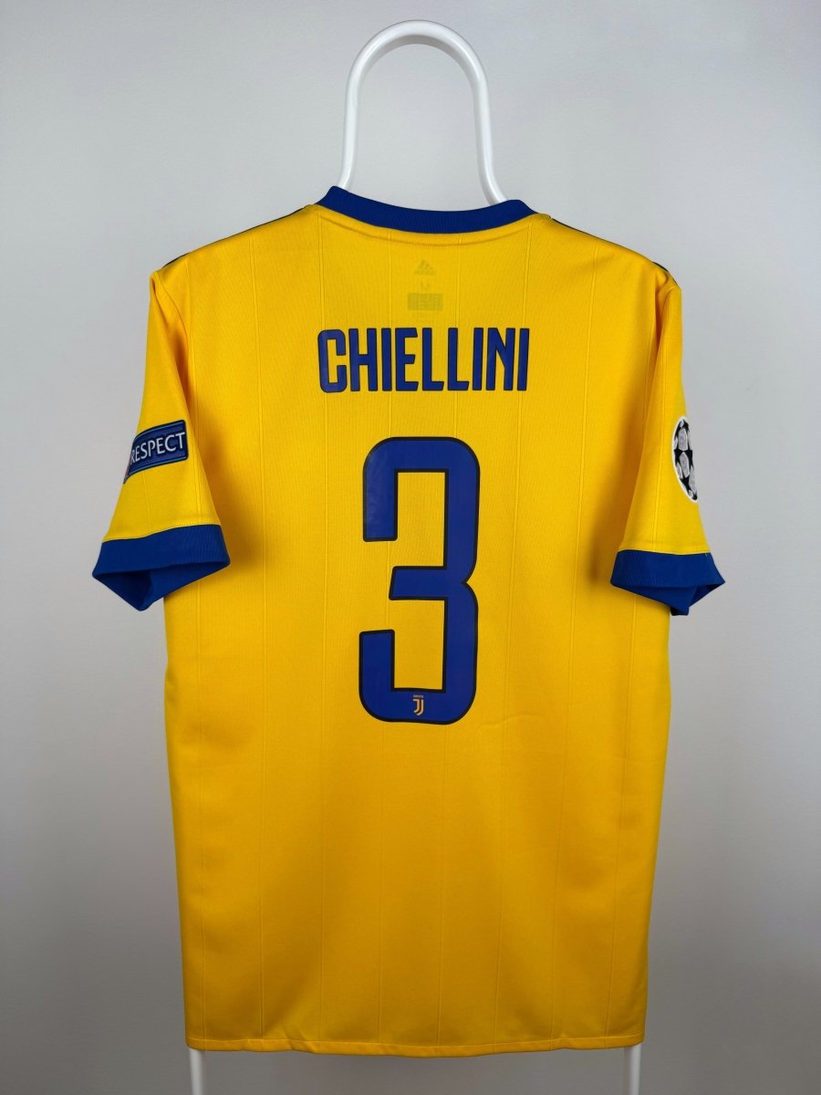 Giorgio Chiellini - Juventus 2017/18 udebane trøje M 🇮🇹 Fodboldshoppen_dk 1