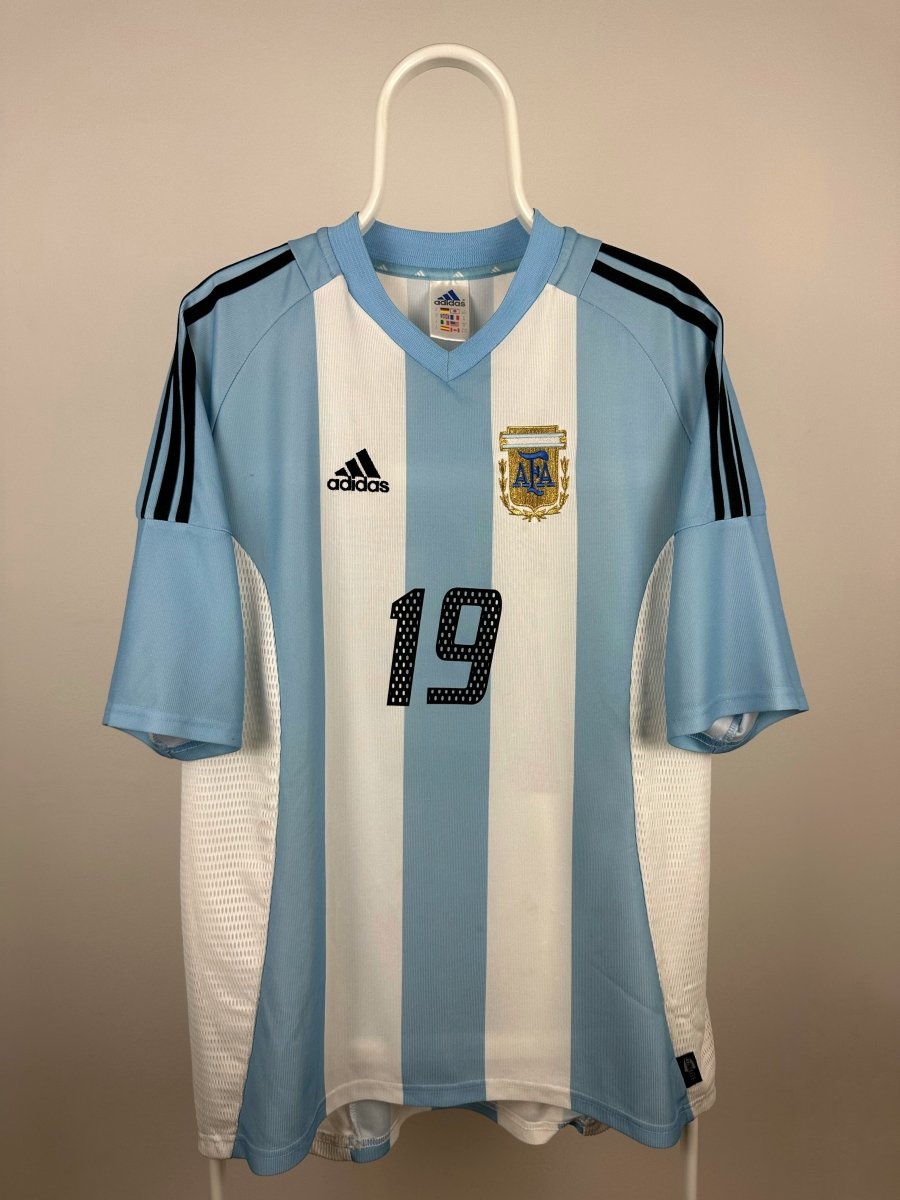 Hernan Crespo - Argentina 2002 hjemmebane trøje XL 🇦🇷 Fodboldshoppen_dk 2