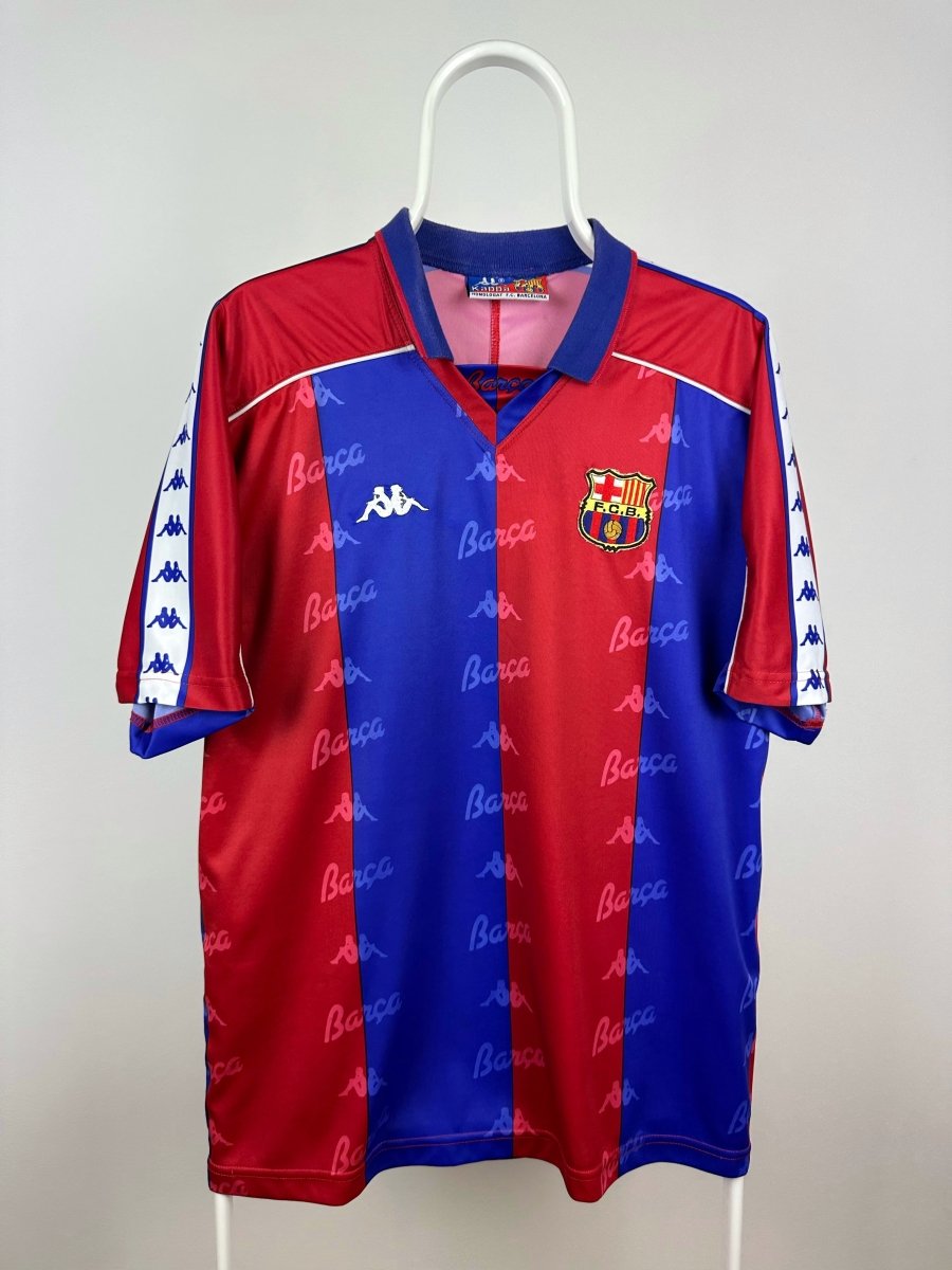 Hristo Stoitjkov - FC Barcelona 1992/95 hjemmebane trøje L 🇧🇬 Fodboldshoppen_dk 2