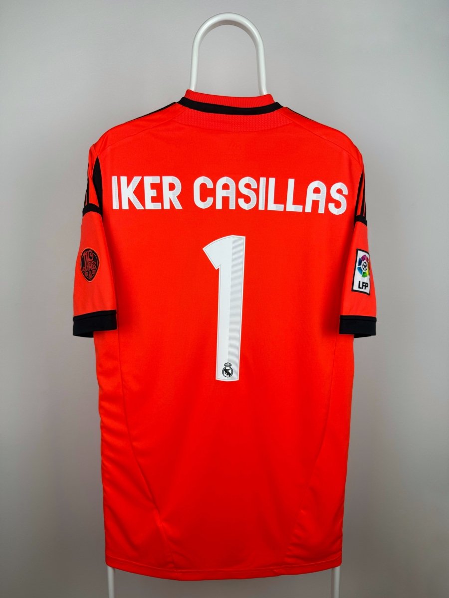 Iker Casilias - Real Madrid 2012/13 hjemmebane trøje M 🇪🇸 Fodboldshoppen_dk 1