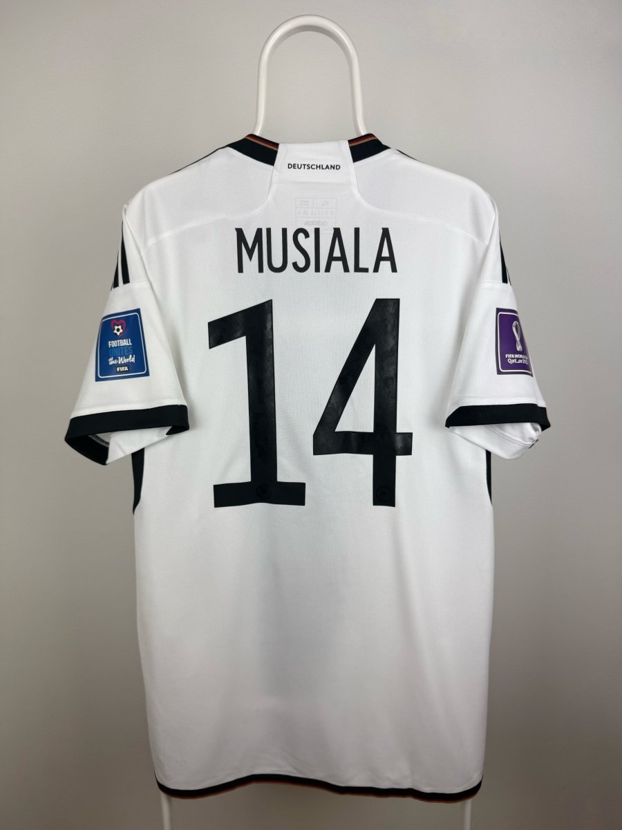 Jamal Musiala - Tyskland 2022 hjemmebane trøje XL 🇩🇪 Fodboldshoppen_dk 1